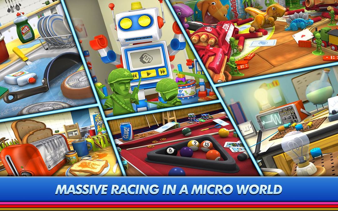 Micro Machines screenshot game