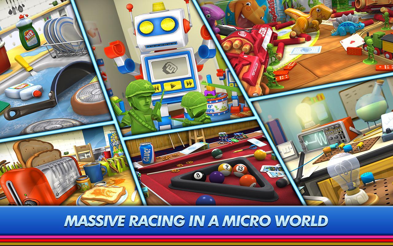 Micro Machines Game Screenshot