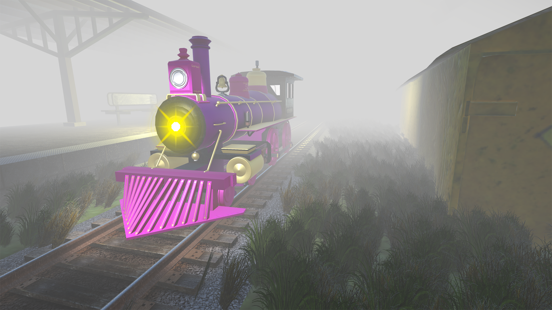 Scary Hidden Survival Train Game Screenshot