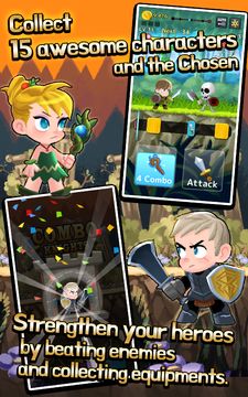Combo Heroes ภาพหน้าจอเกม