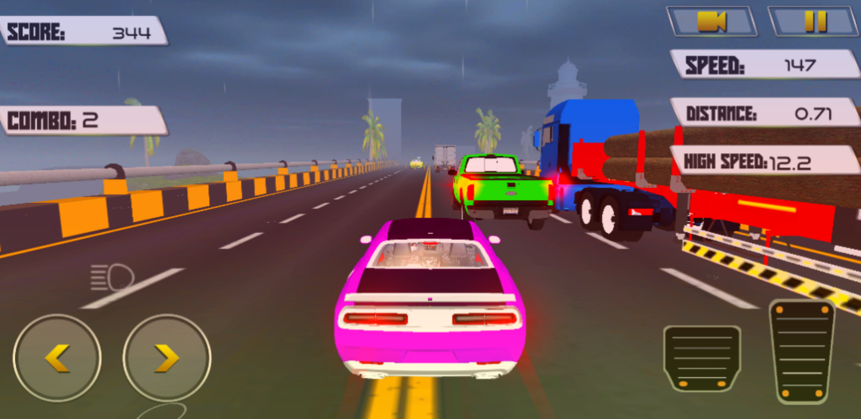 Crazy Highway CarX Racer Game Game Screenshot