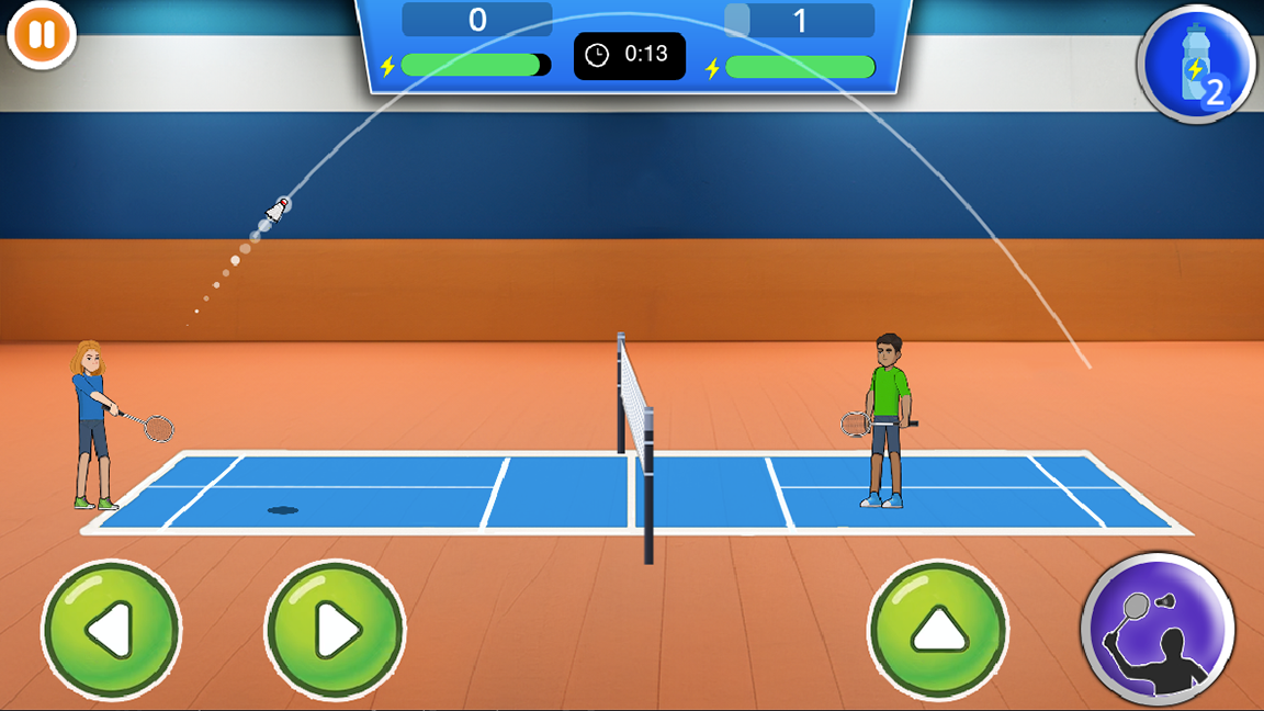 Badminton Club Game Screenshot