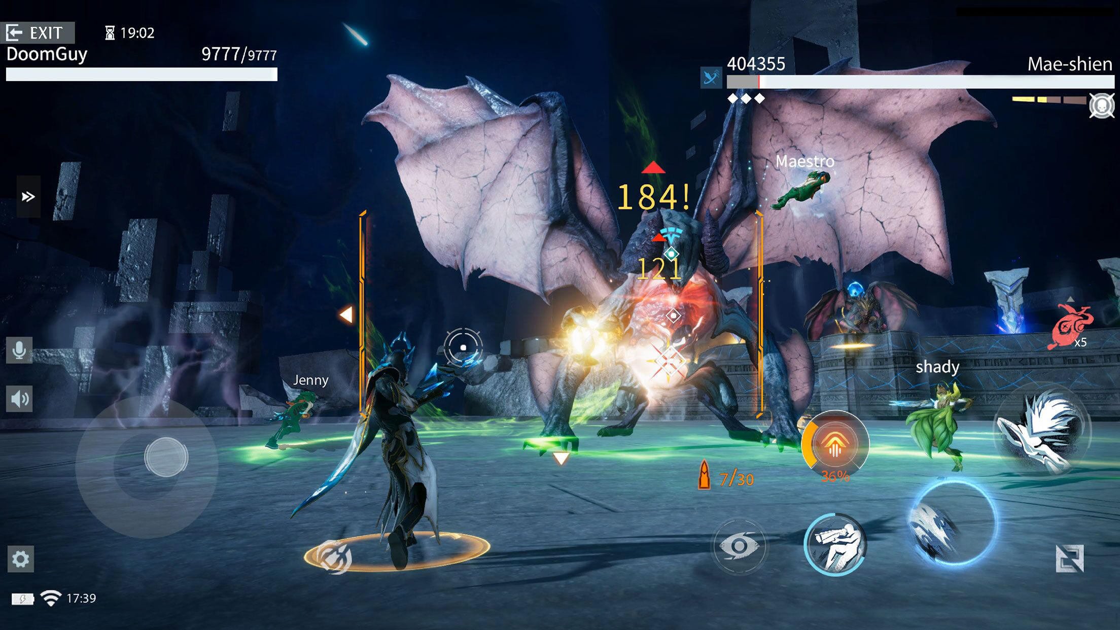 Yeager: Hunter Legend ภาพหน้าจอเกม