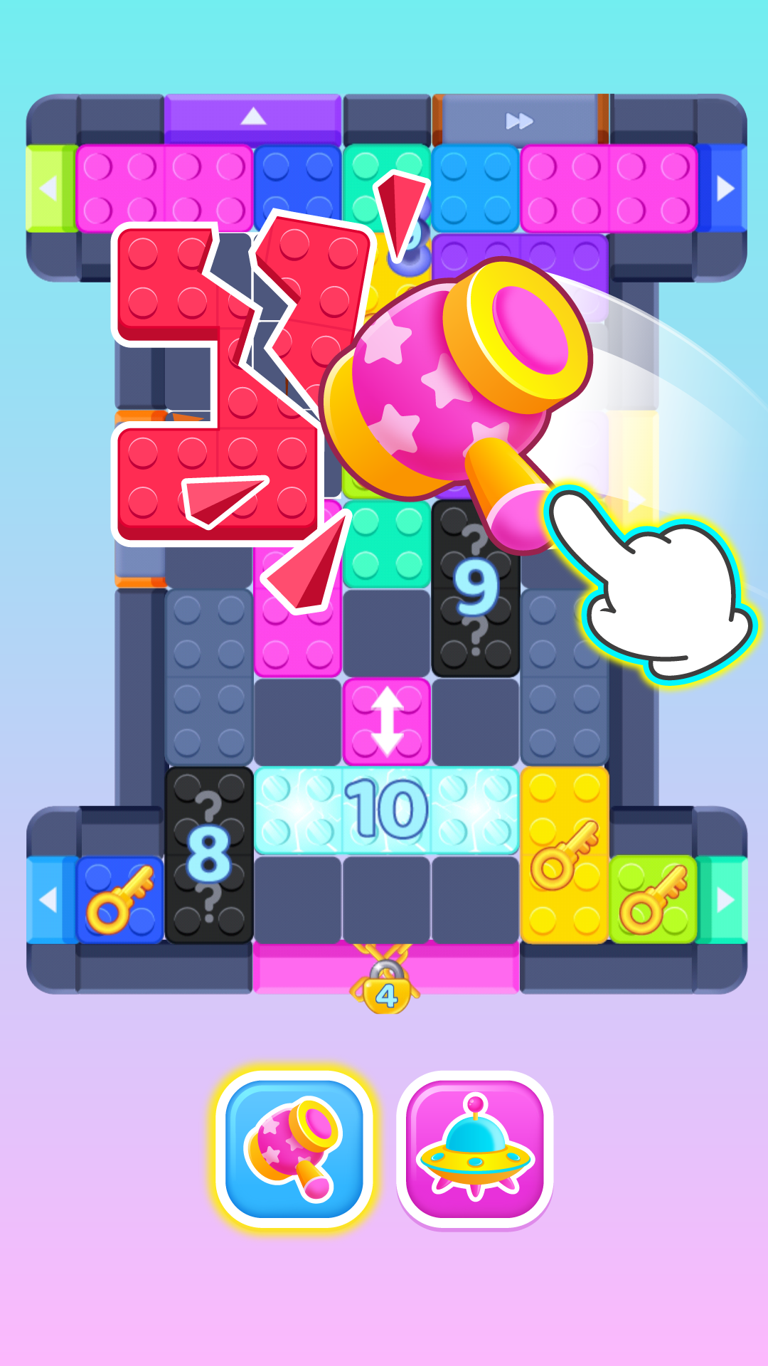 Color Block Escape：Color Jam Game Screenshot