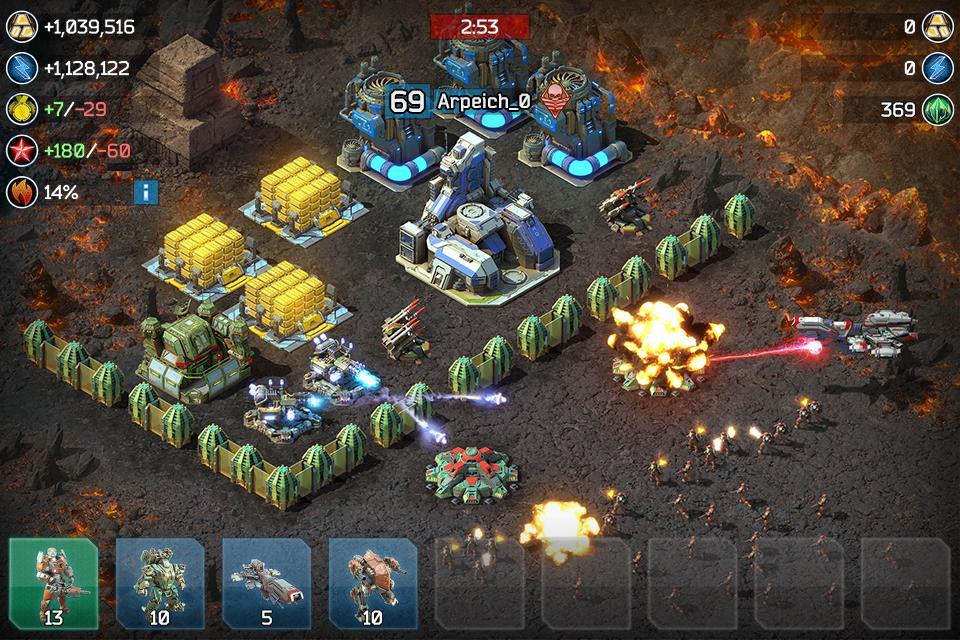 Screenshot of Battle for the Galaxy