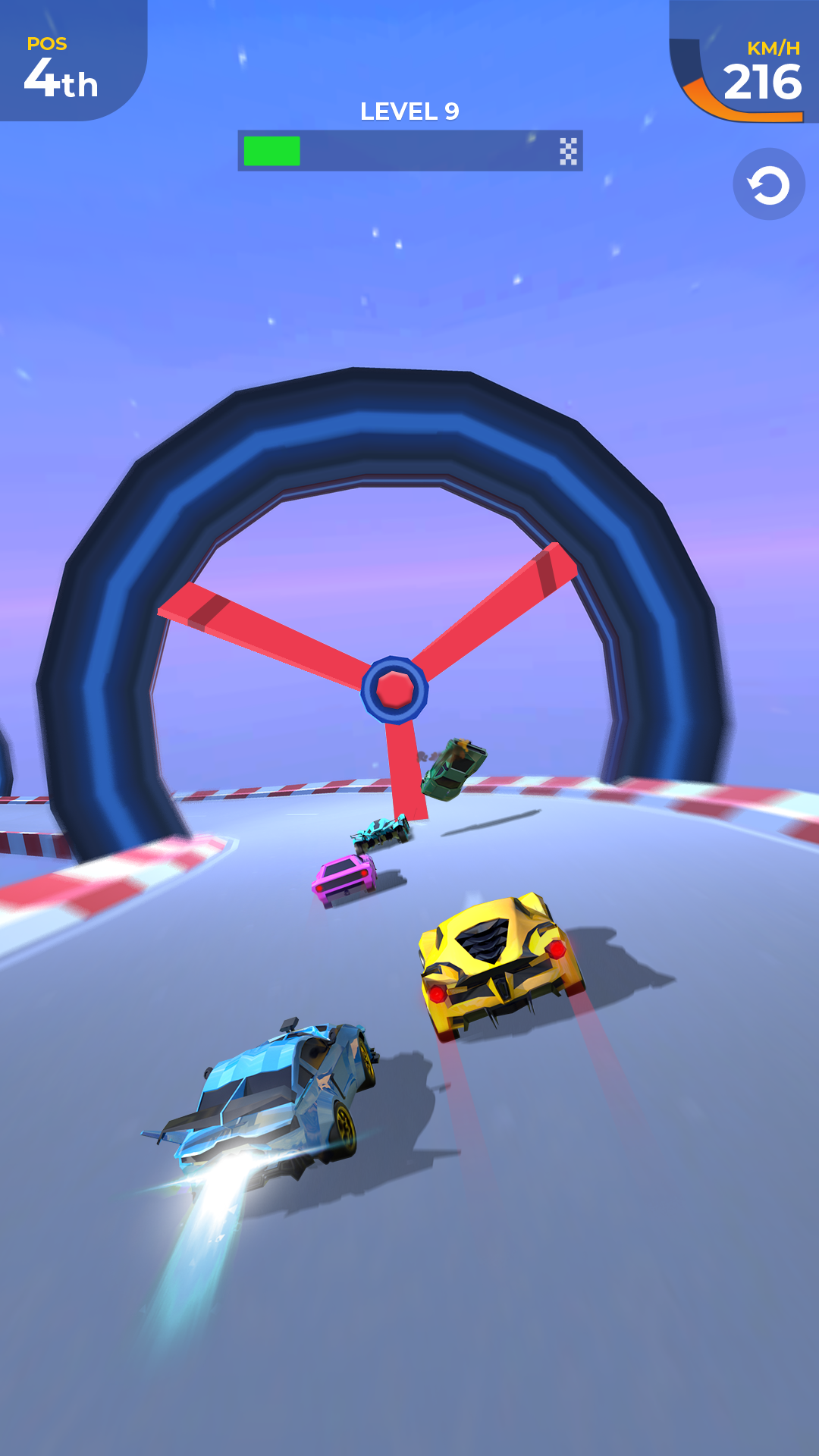 Screenshot 1 of कार रेस 3डी: कार रेसिंग 1.206