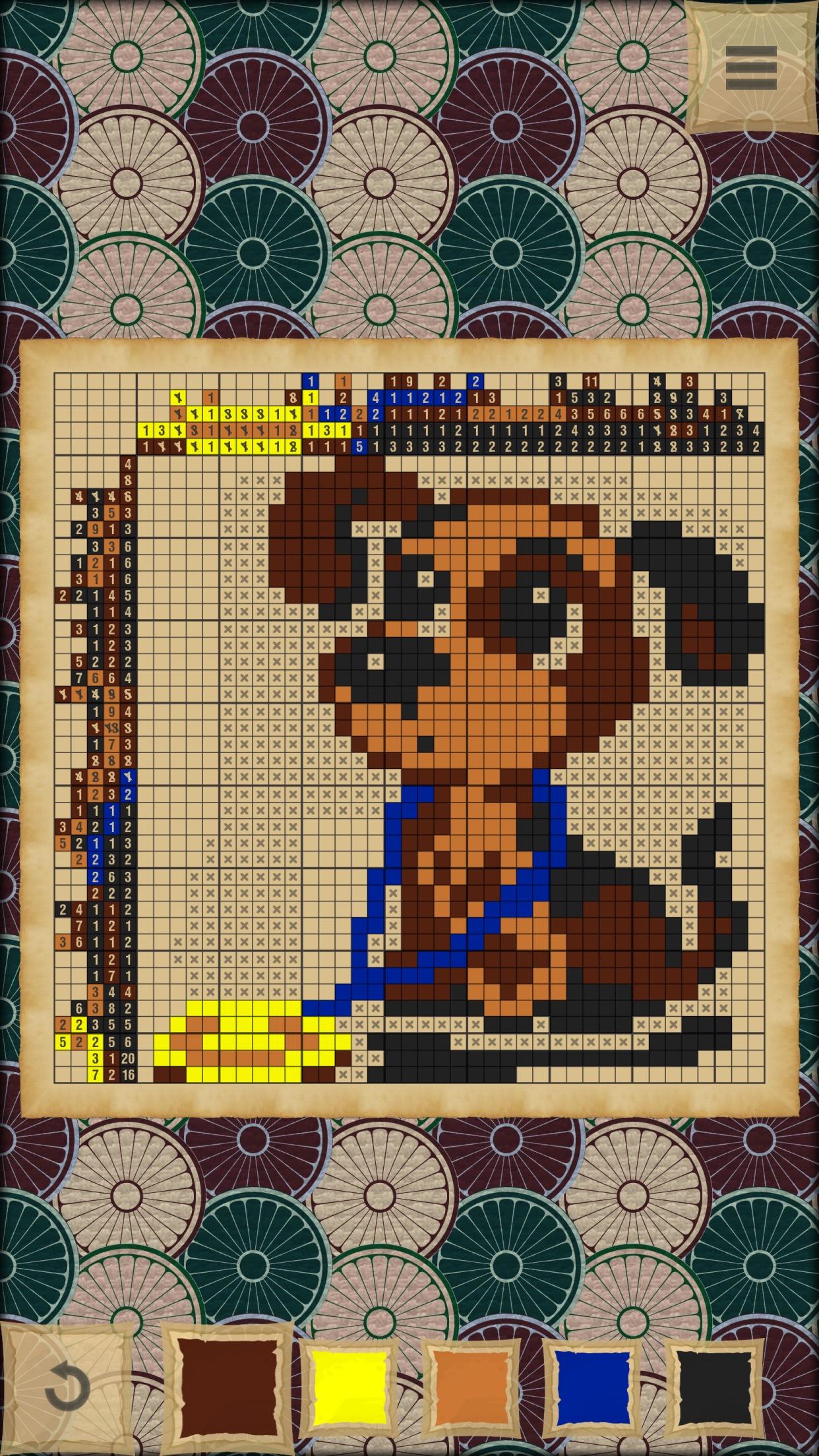 Color Nonogram CrossMe Game Screenshot