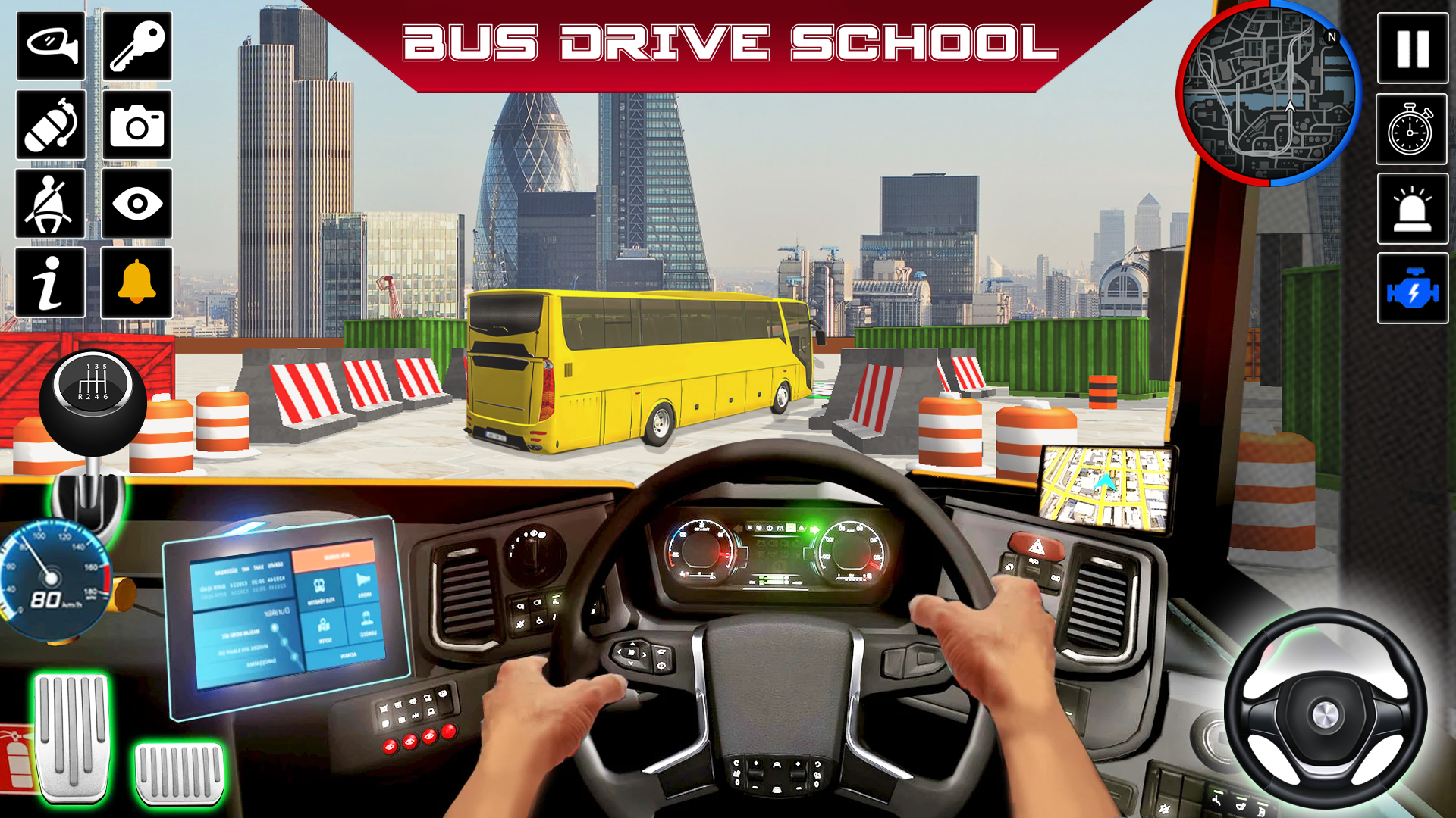 Jogo · Estacionamento de Ônibus 3D · Jogar Online Grátis