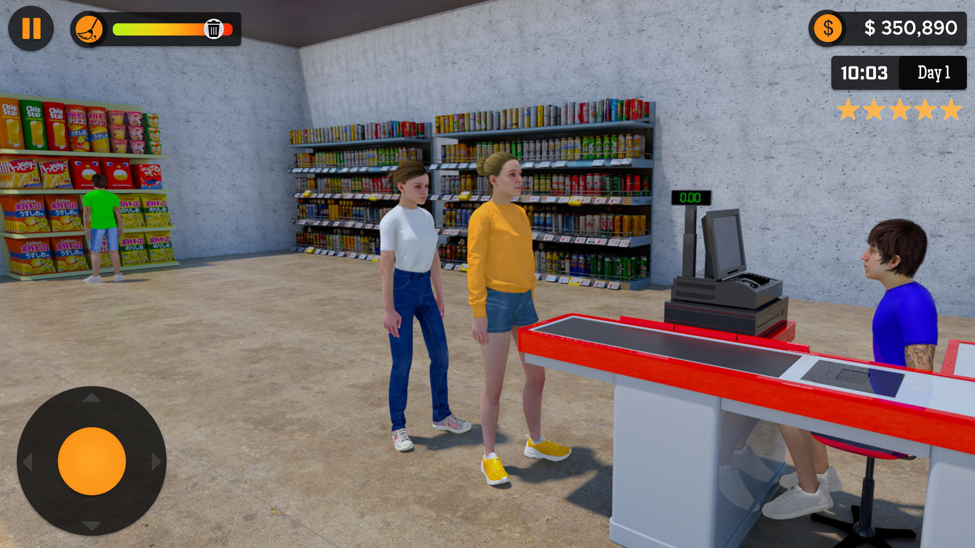 Gas Station Business Simulator Game Screenshot