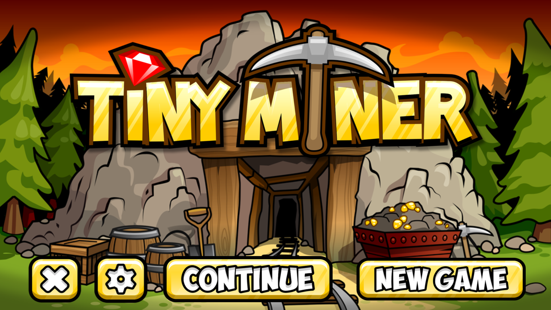 Tiny Miner Game Screenshot