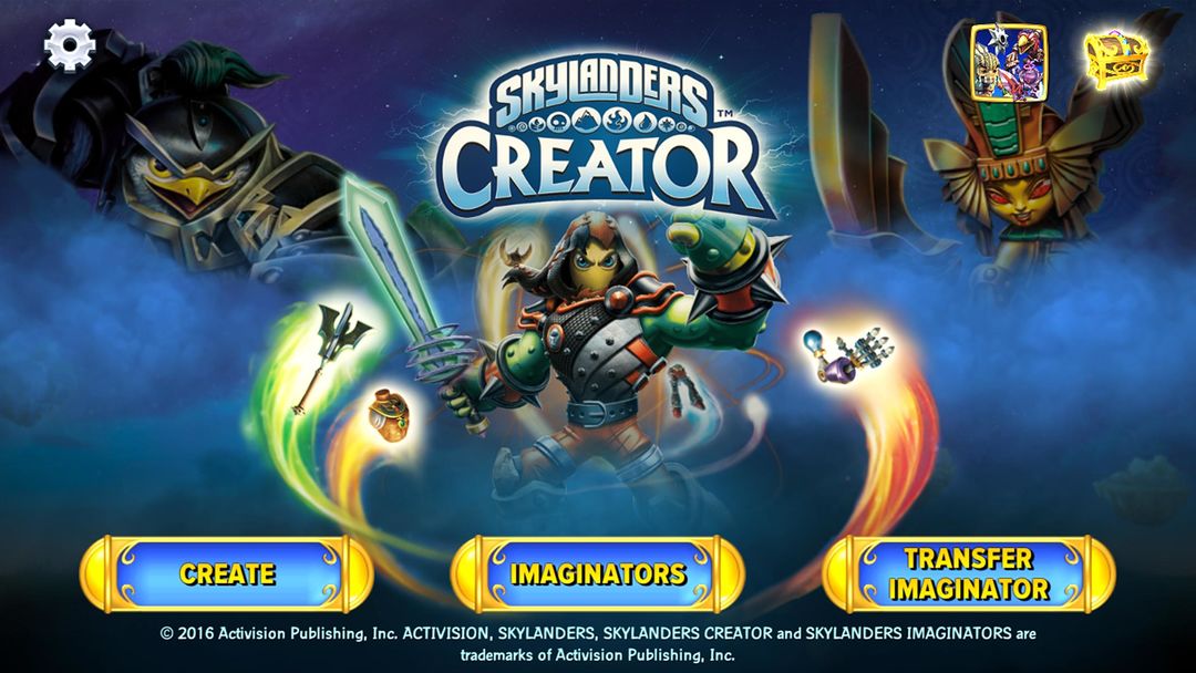 Skylanders™ Creator screenshot game