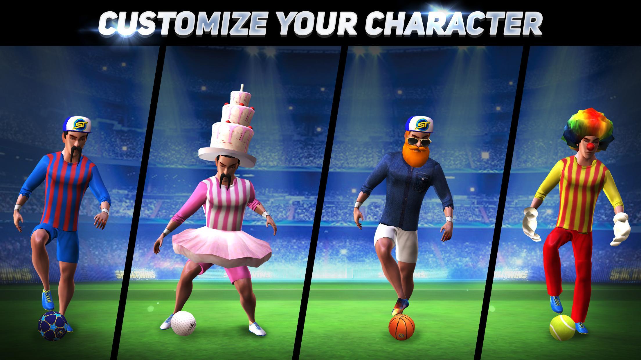 SkillTwins: Soccer Game Game Screenshot