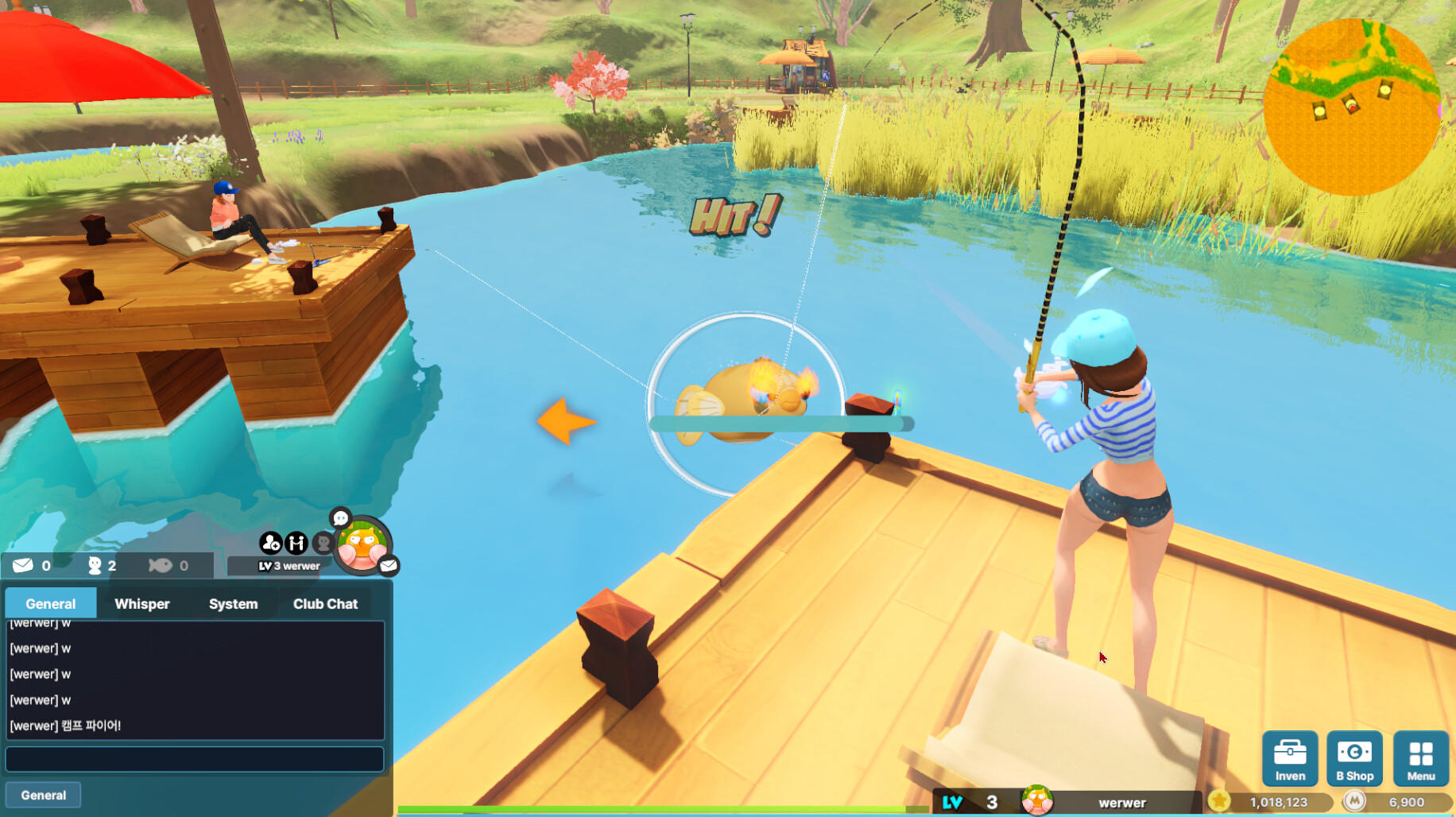Fishing Online Game Screenshot