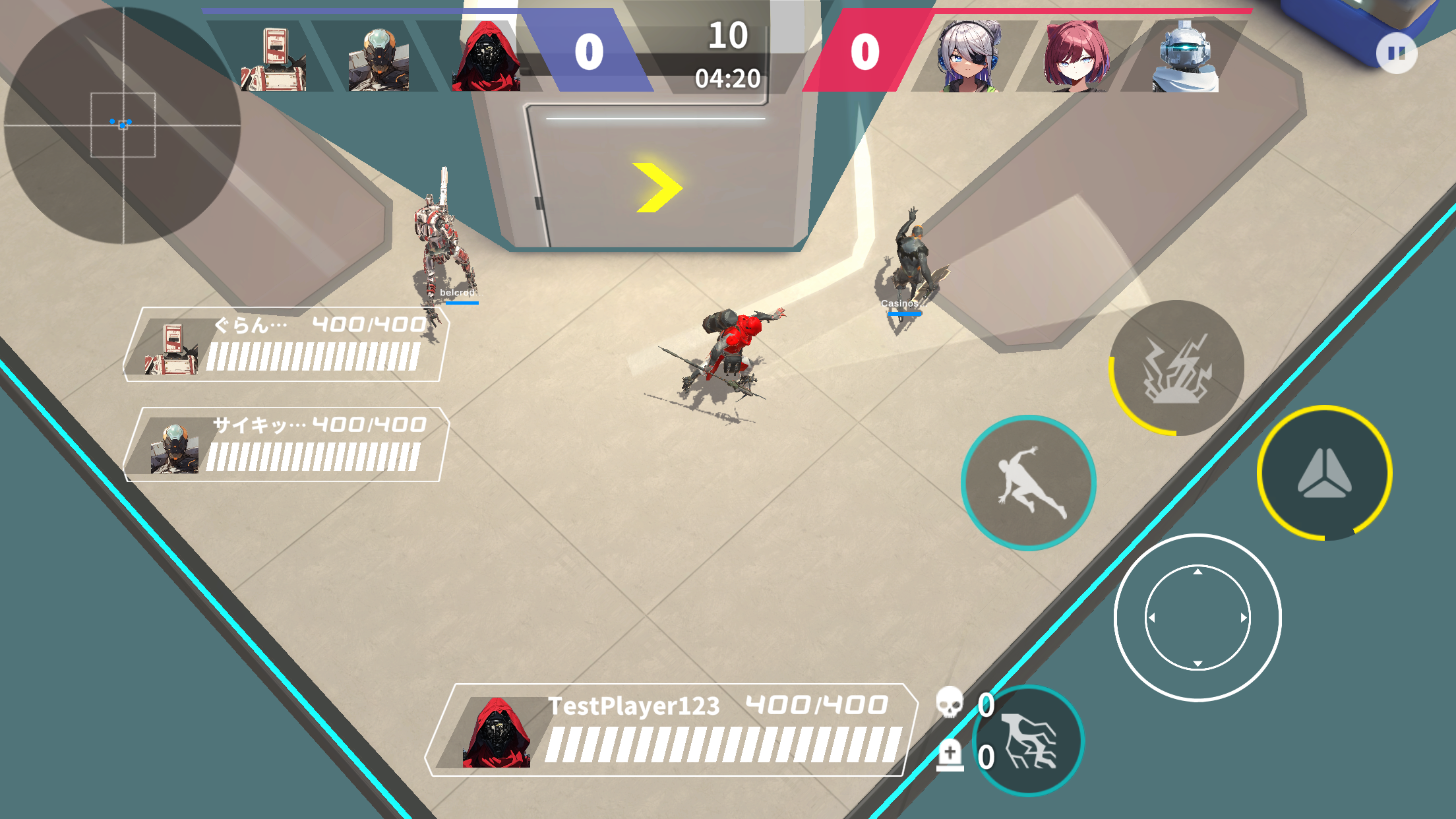 AXREN HEROES Game Screenshot