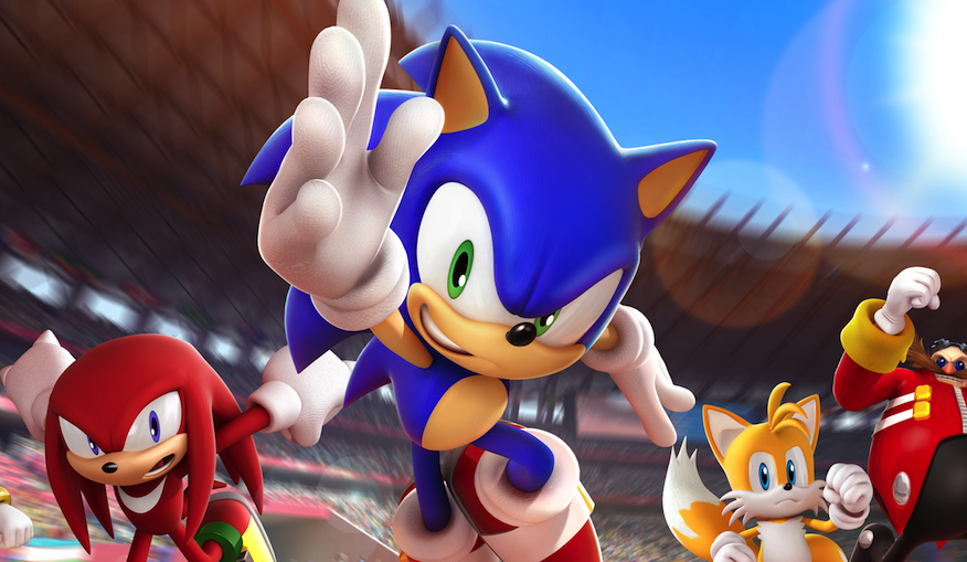 Screenshot of the video of SONIC AT THE OLYMPIC GAMES - TOKYO 2020