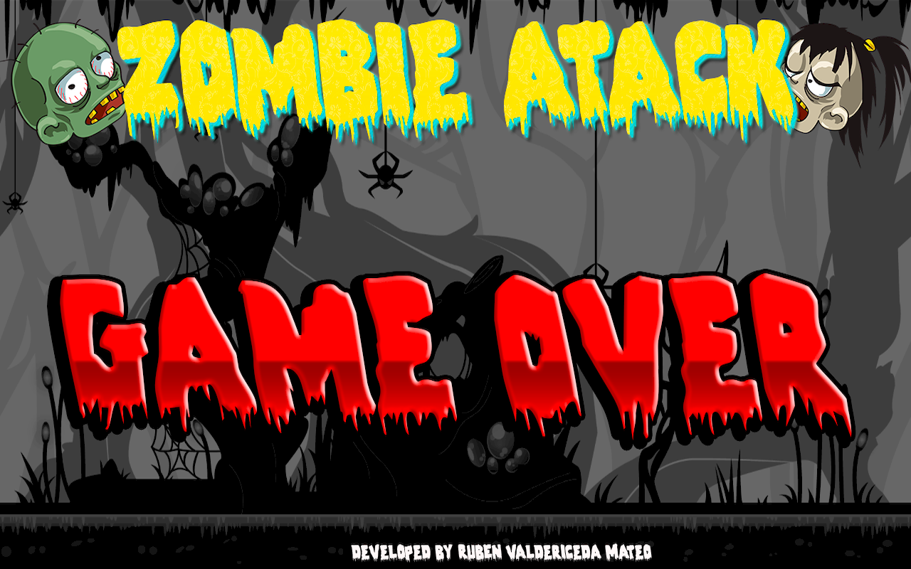 Zombis Atack Game Screenshot