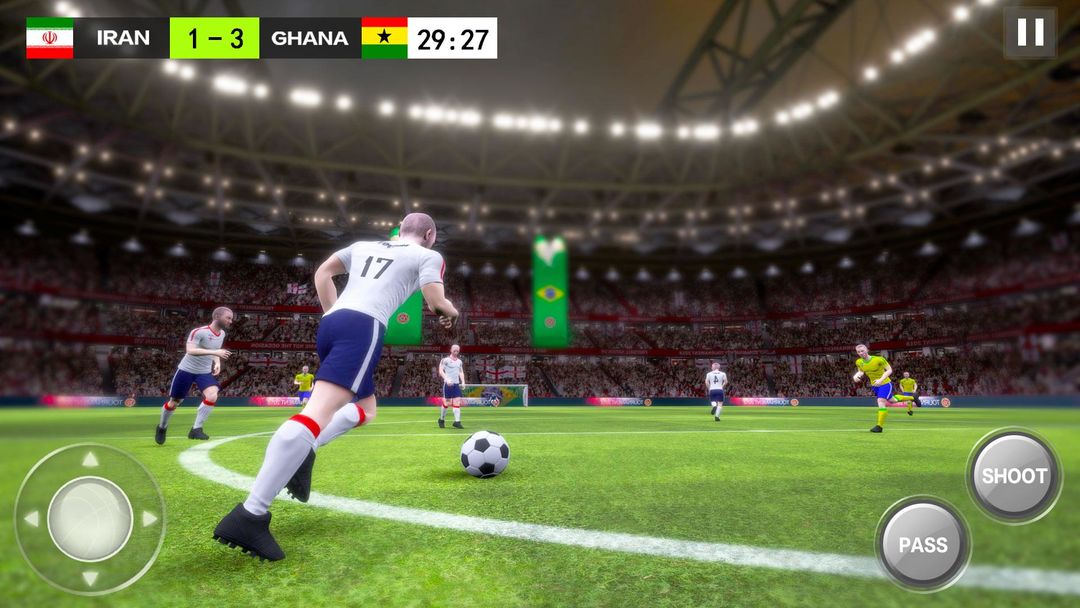 Screenshot of Football Hero - Dodge, pass, shoot and get scored