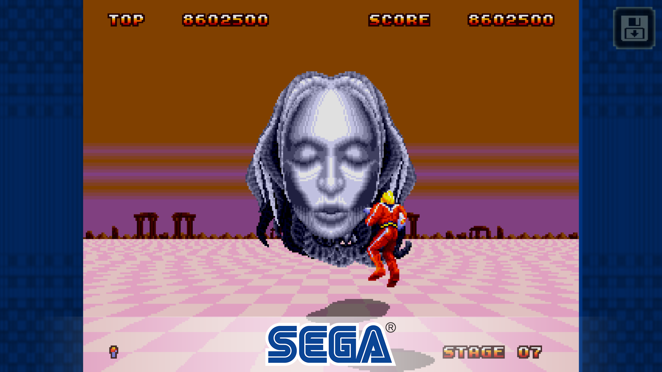 Space Harrier II Classic ภาพหน้าจอเกม