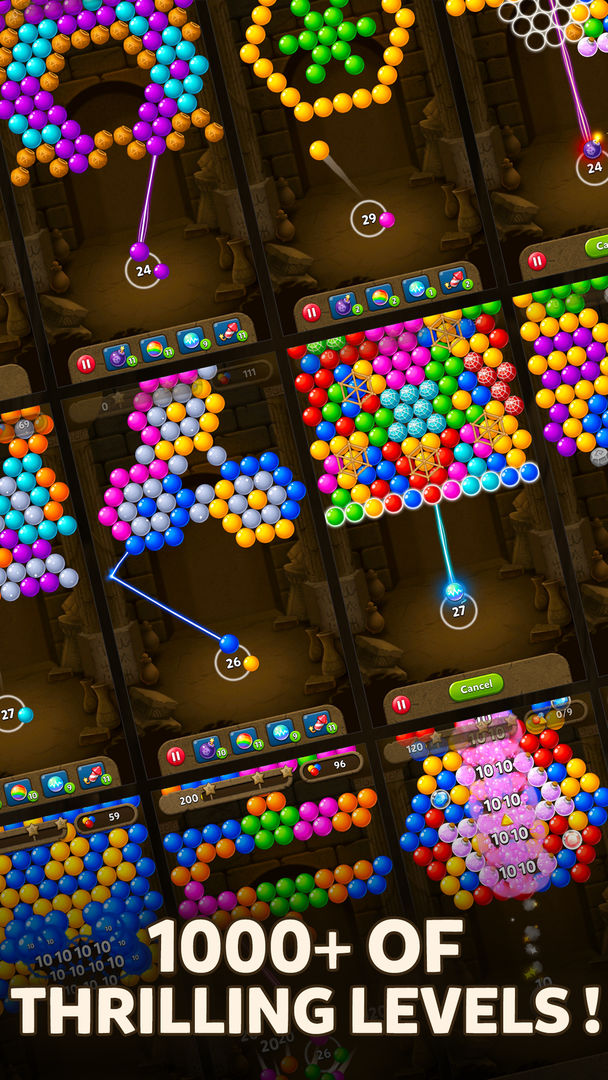 Screenshot of Bubble Pop Origin! Puzzle Game