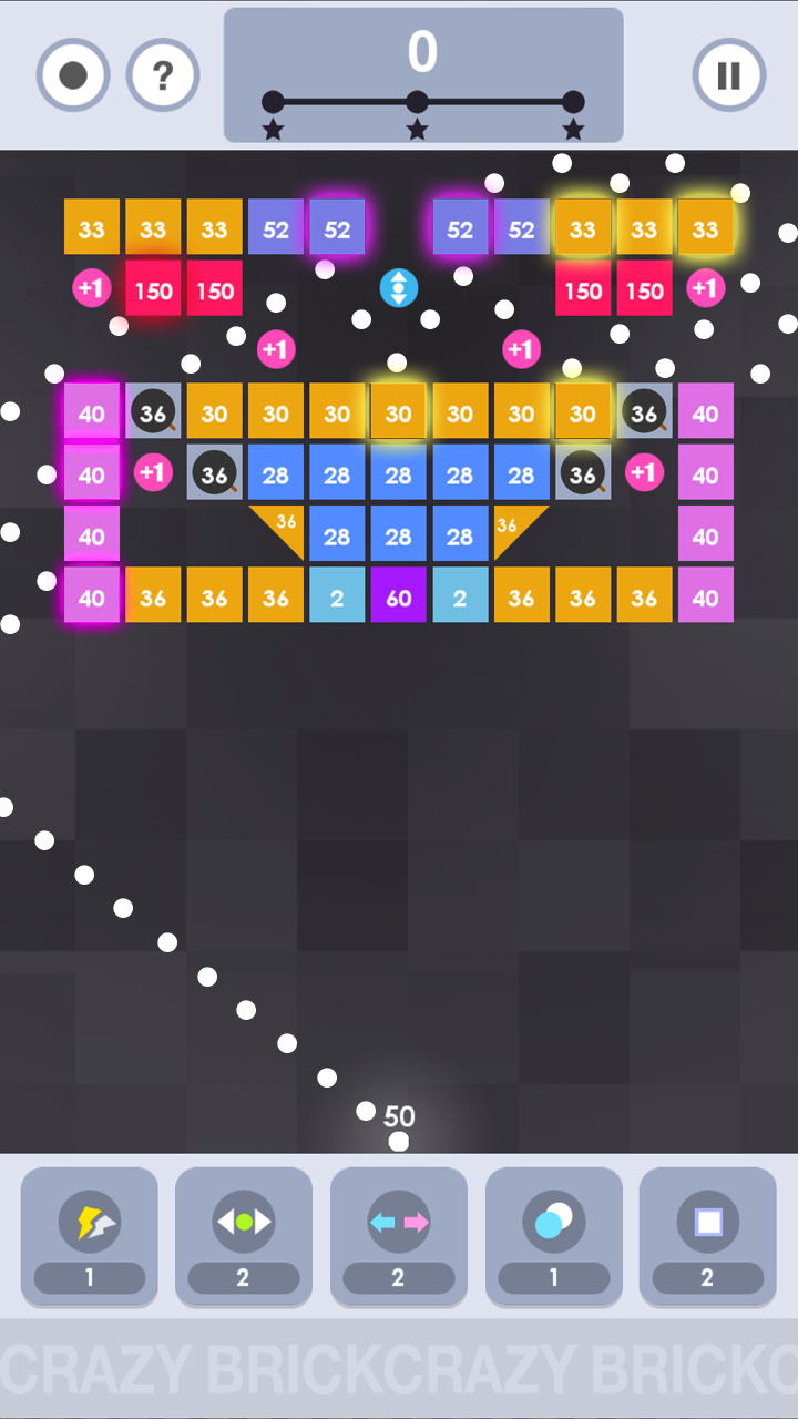 Crazy Brick Game Screenshot