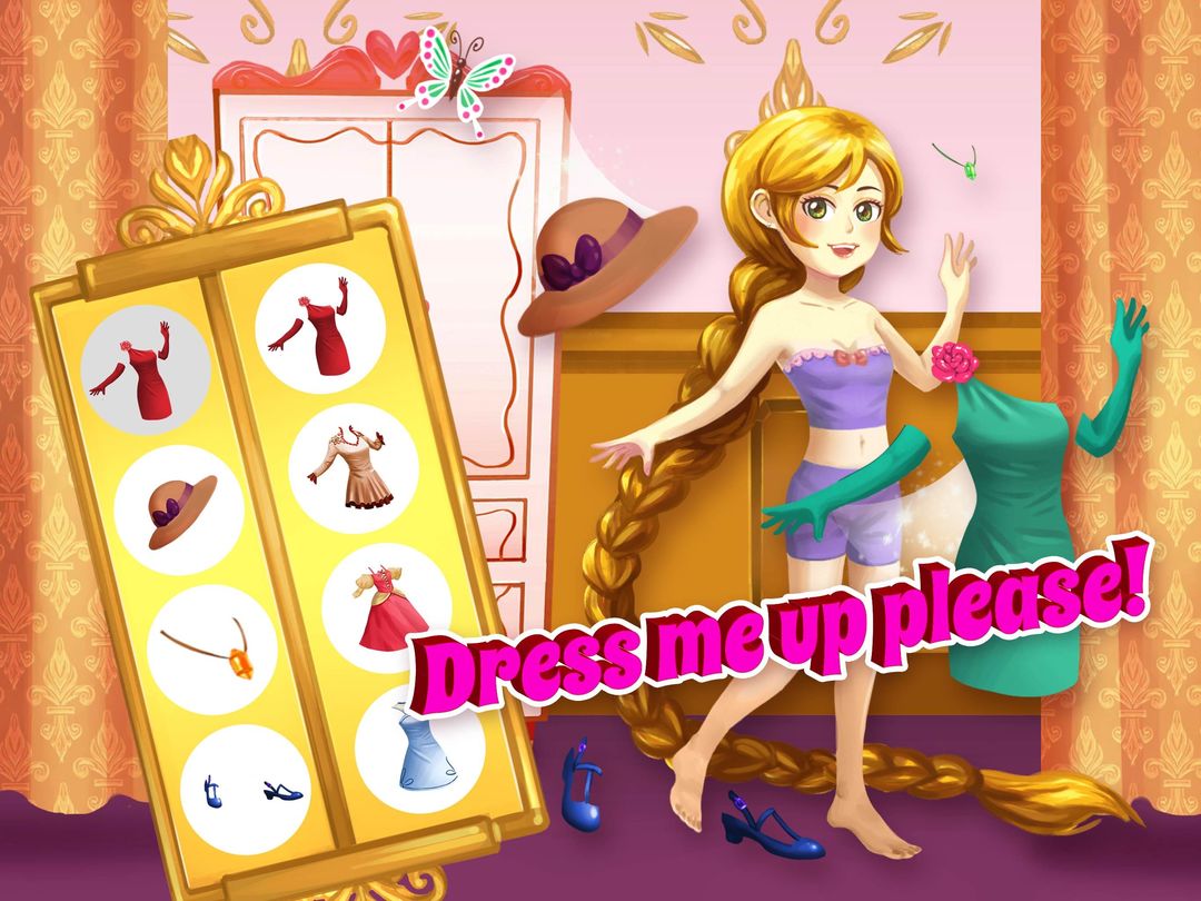 Screenshot of Fairytale Princess - Makeover,  Dress Up & Makeup