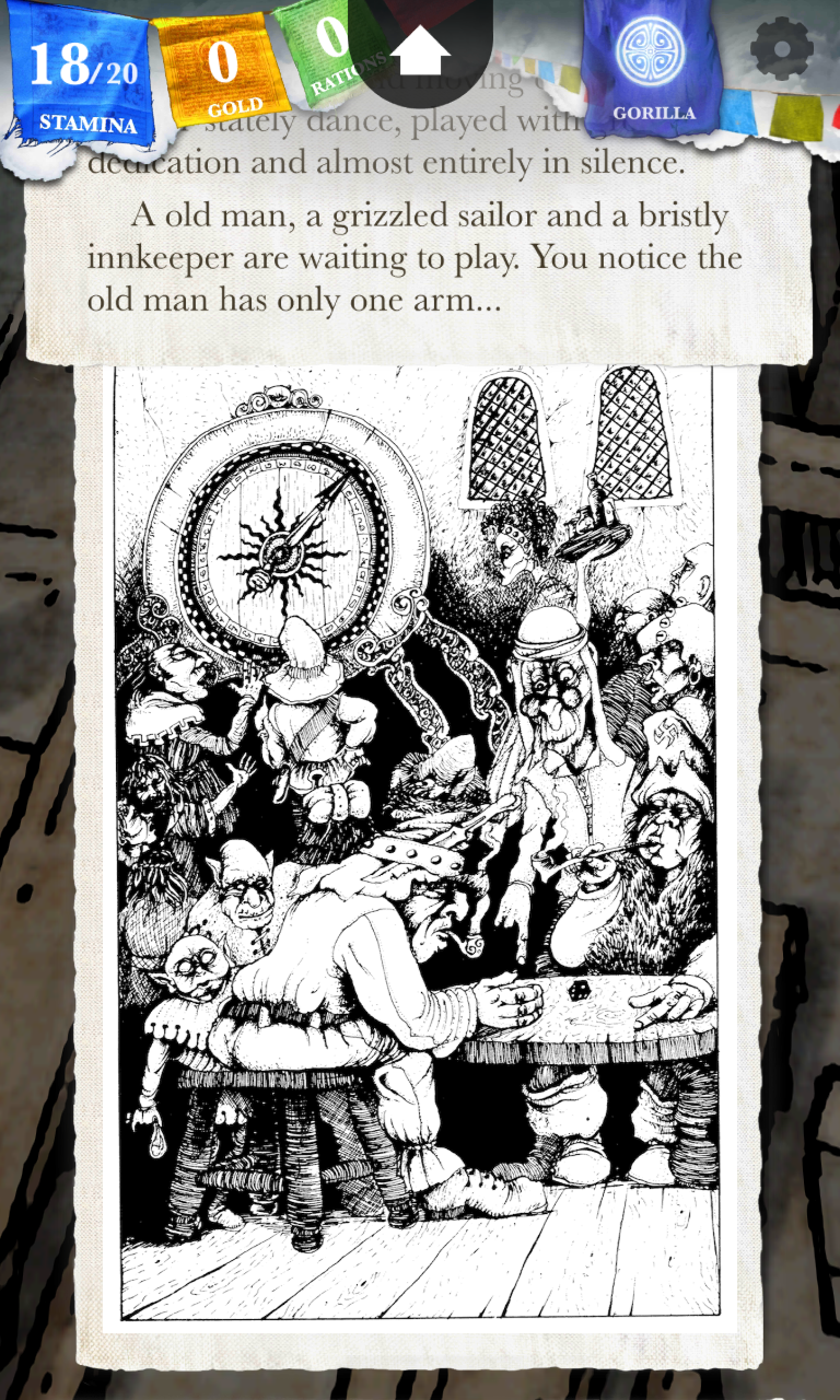 Sorcery! 2 Game Screenshot