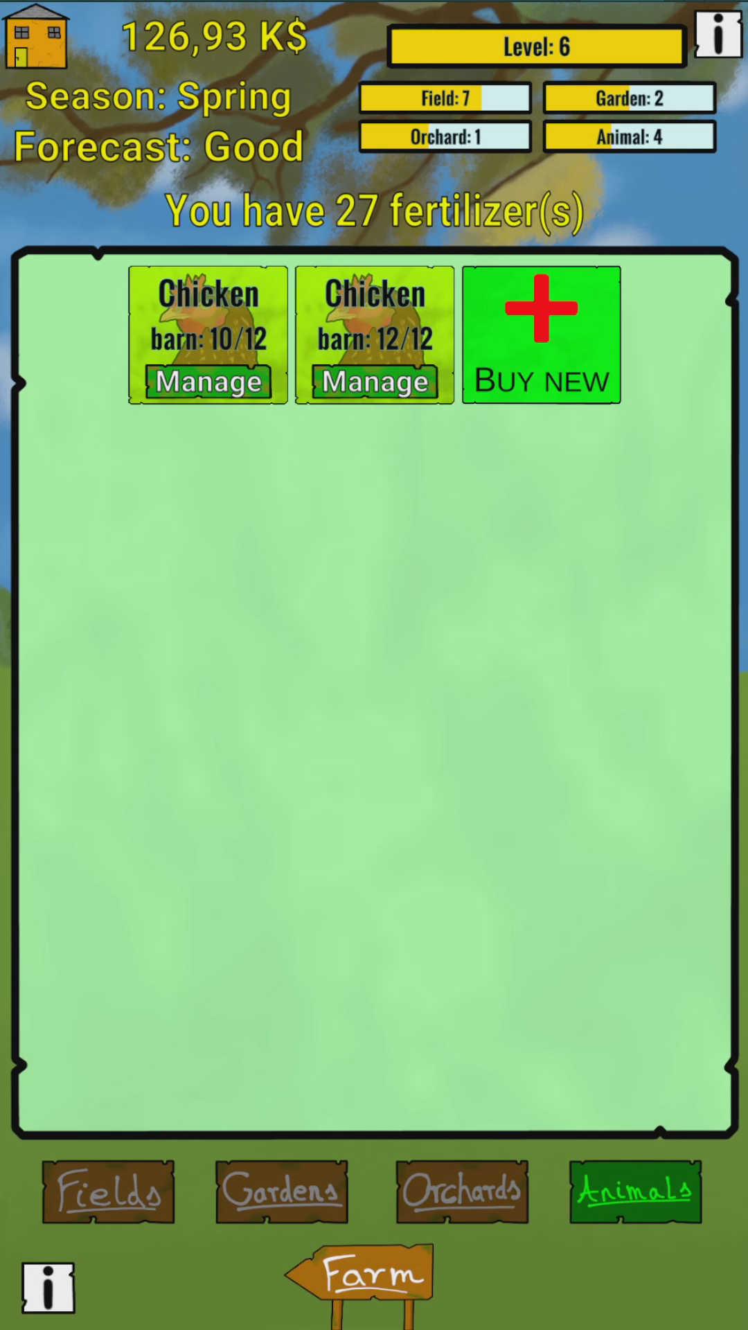 World of Agriculture Game Screenshot