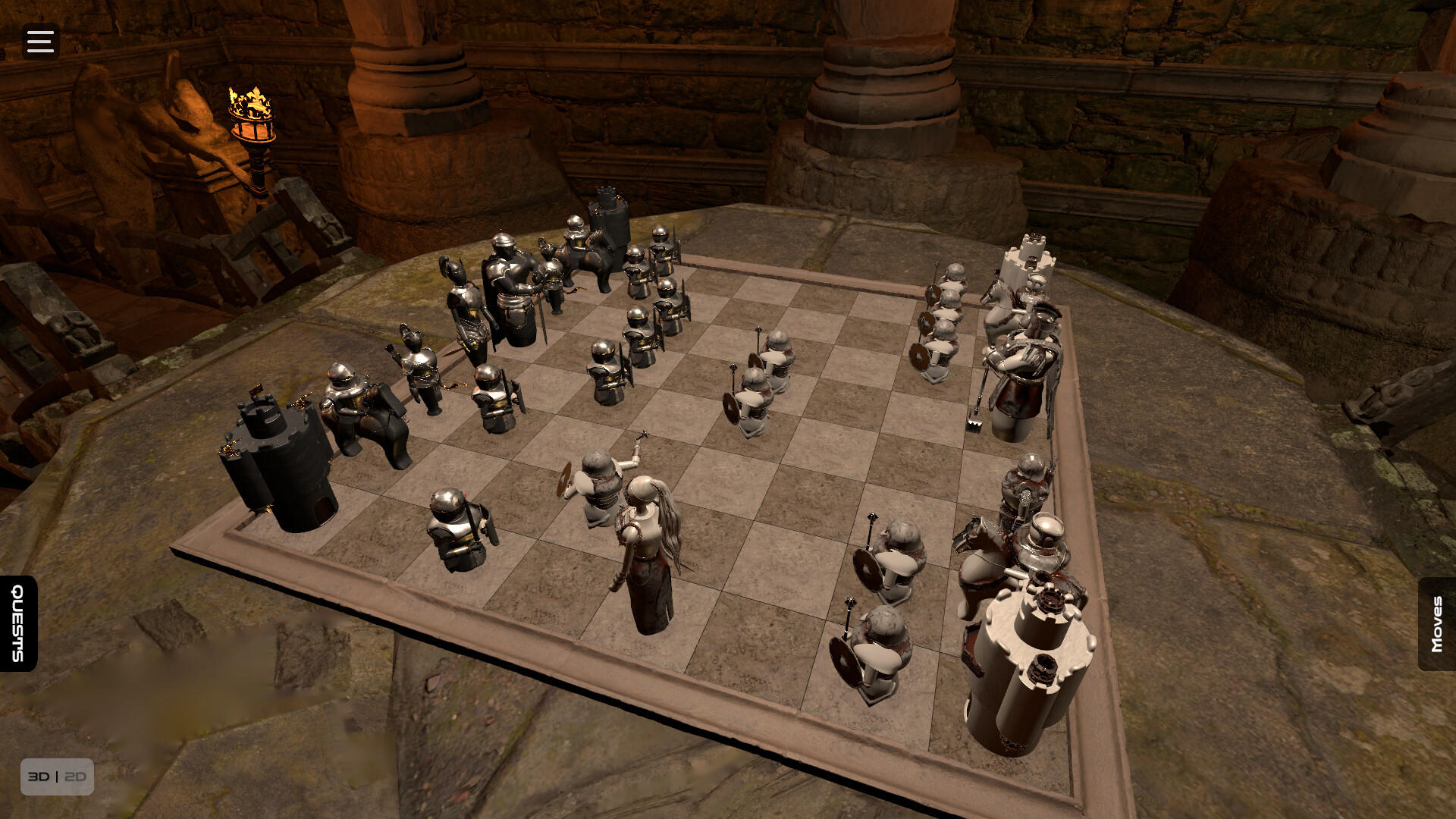 Chessium: 3D Chess Battle ภาพหน้าจอเกม