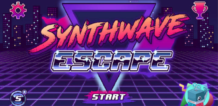 Banner of Synthwave Escape 1985.4