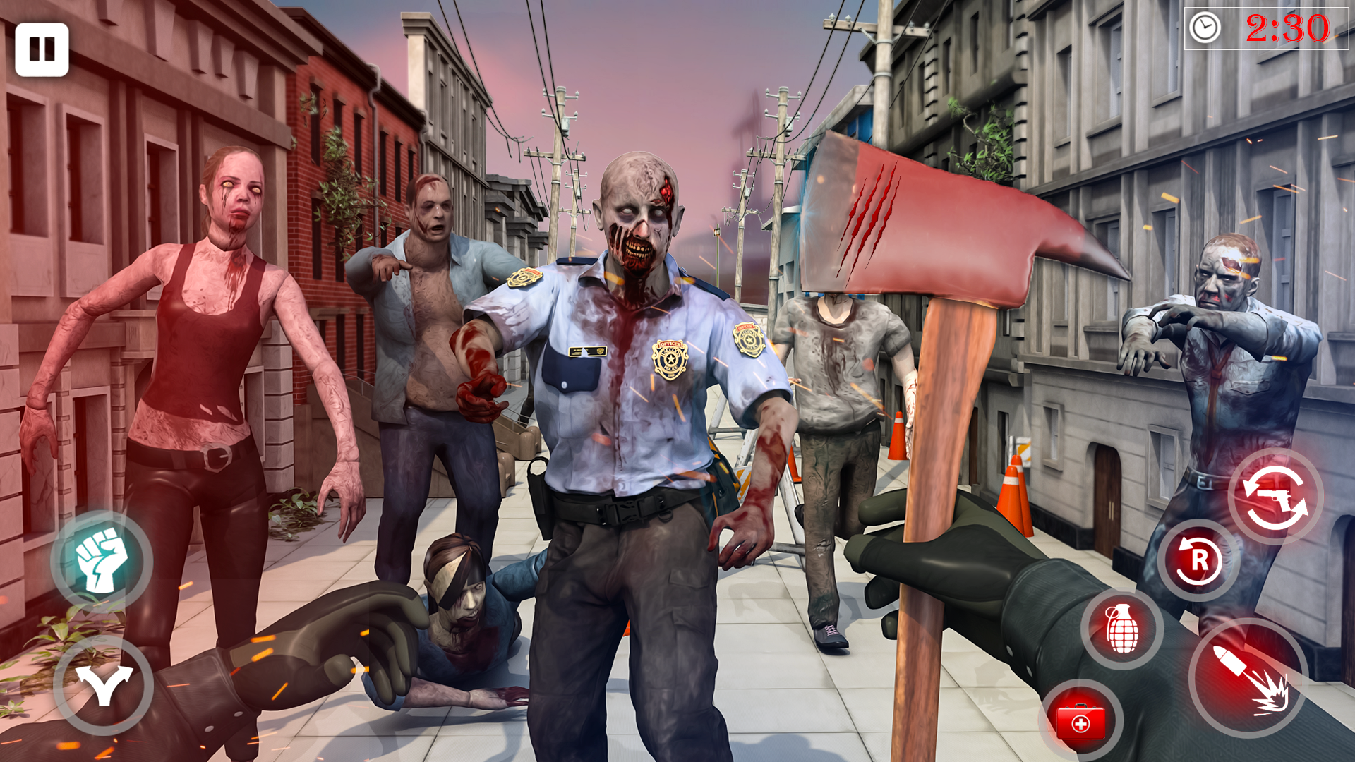 Screenshot of Zombie Fire Shooter Survival