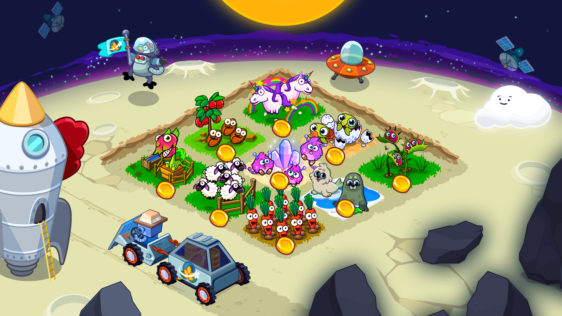 Idle Farming Empire ภาพหน้าจอเกม