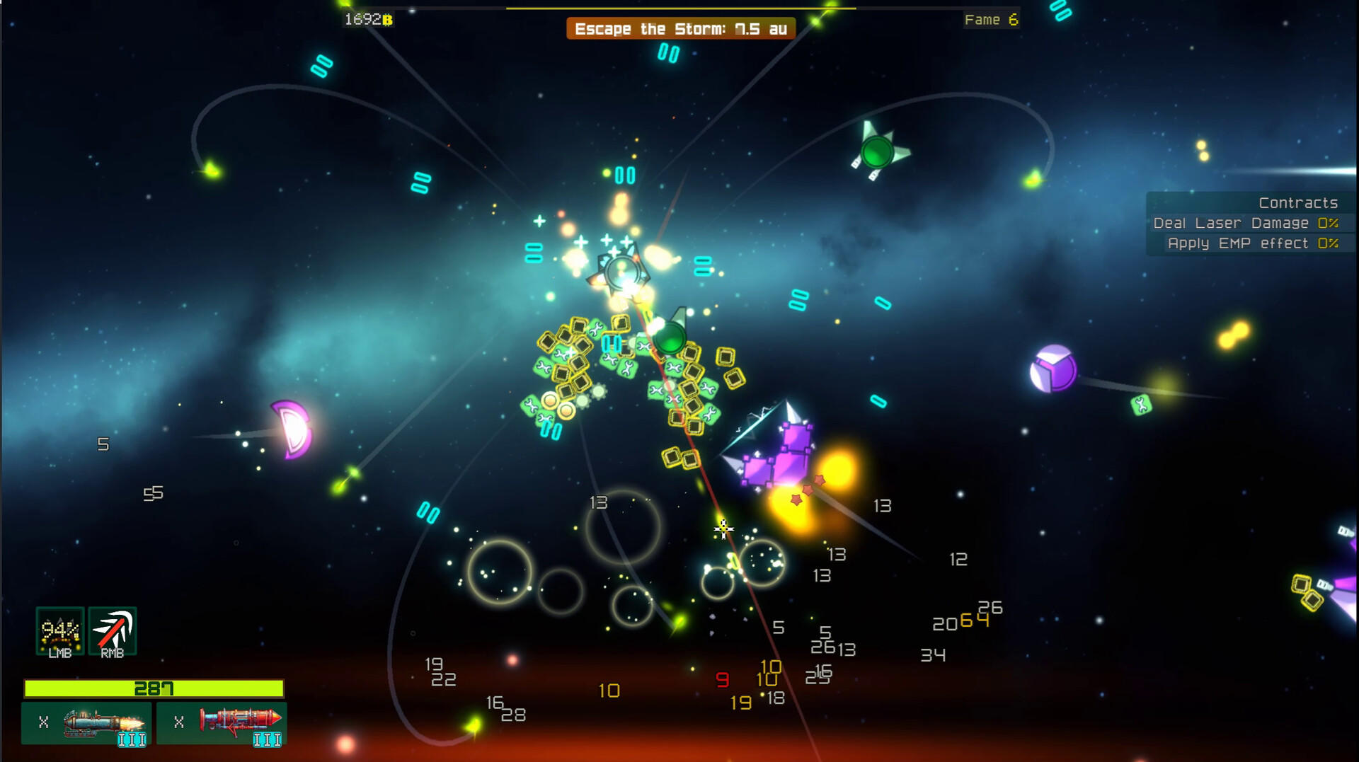 Cosmo Rider screenshot game
