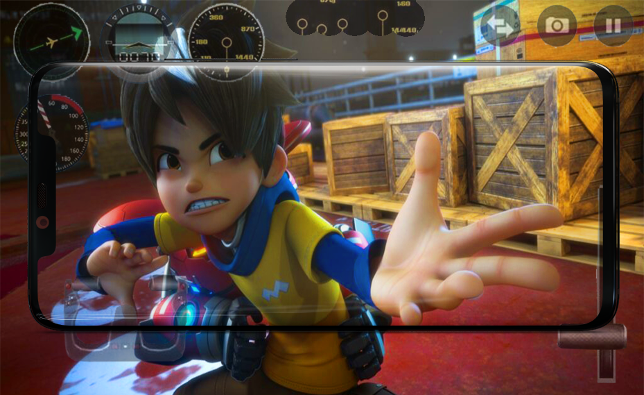 Скриншот игры Mechamato Power Boy Game