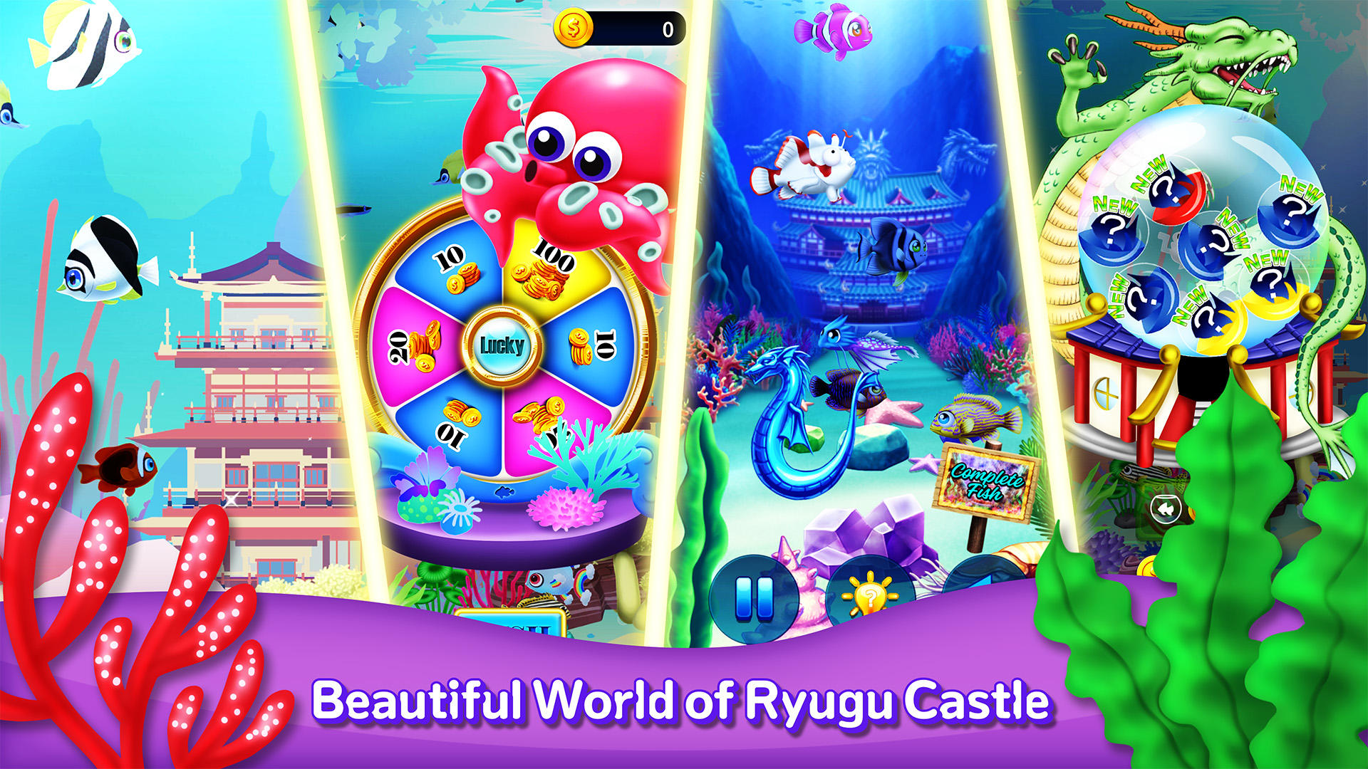 Solitaire in Ryugu Game Screenshot