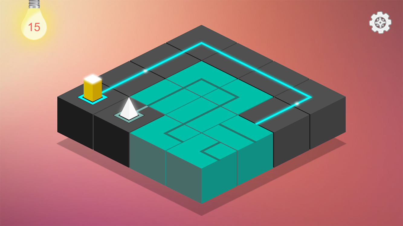 Maze Light - Power Line Puzzle screenshot game