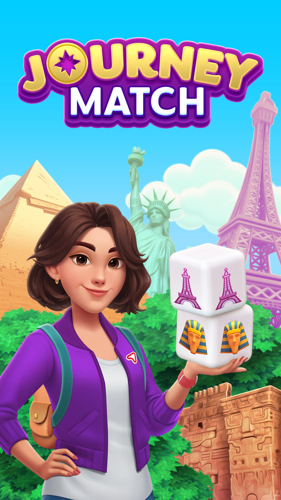 Journey Match - 3D Puzzle Cube Game Screenshot