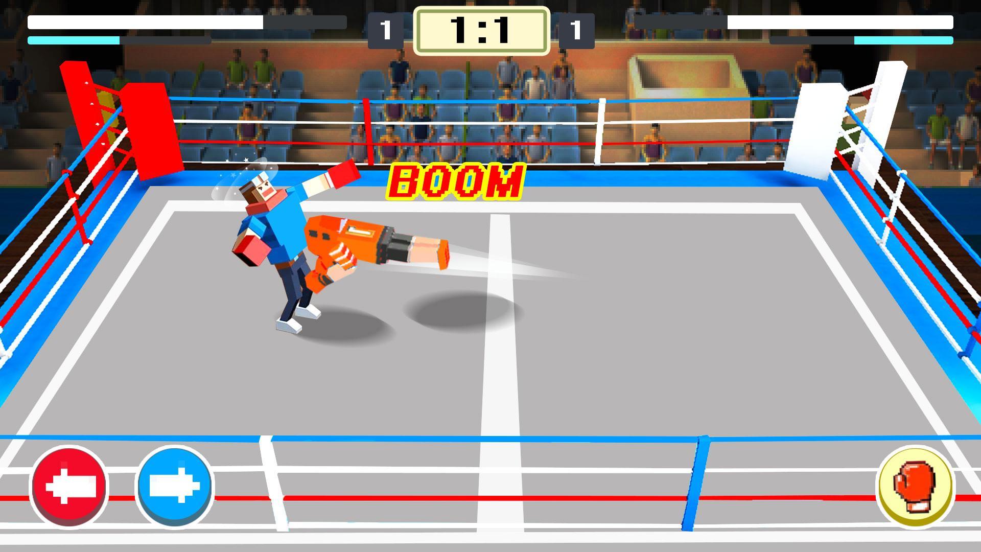 Screenshot 1 of Mine Boxing - 2019 Sports nakakatuwang laro ng pakikipaglaban sa mundo 1.0.1