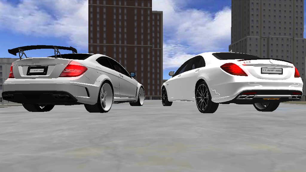 C63 Driving Simulator Game Screenshot