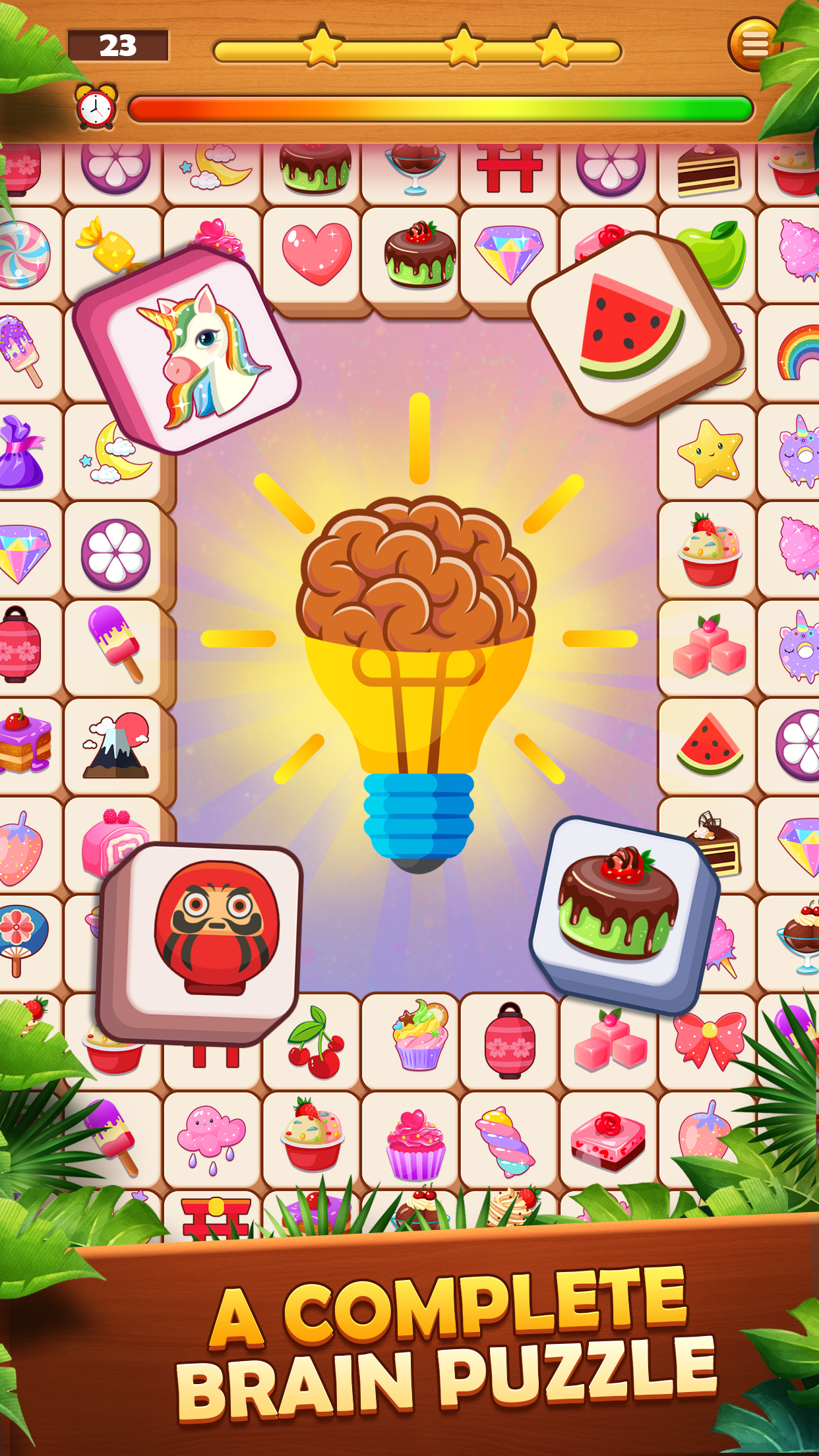 Screenshot of Tile Pair Matching Puzzle Game