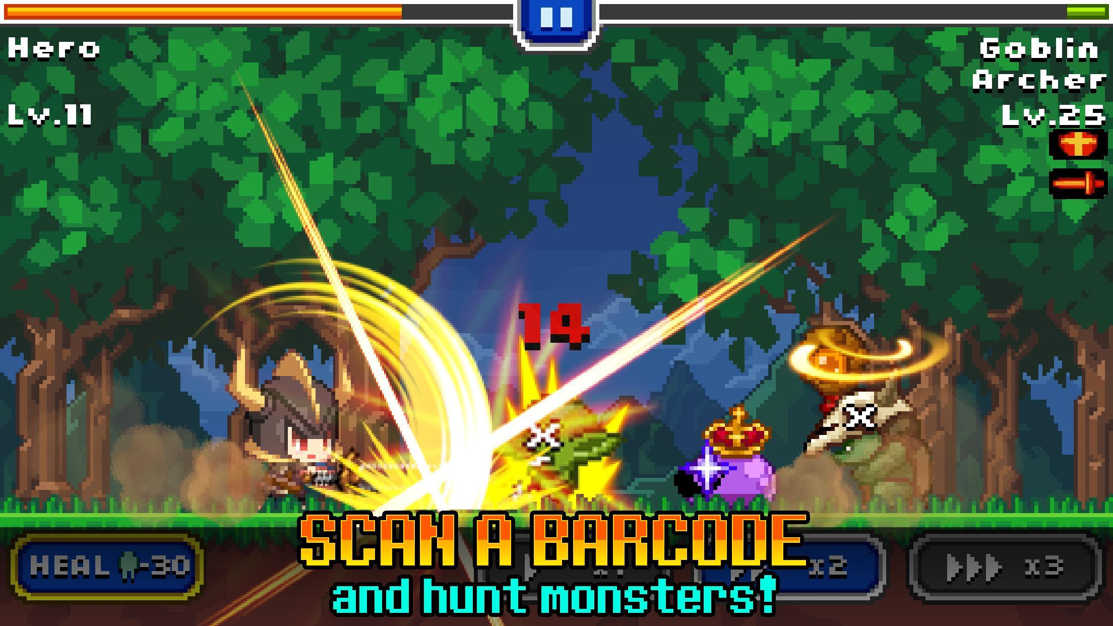 Barcode Knight ( Ad Version ) Game Screenshot
