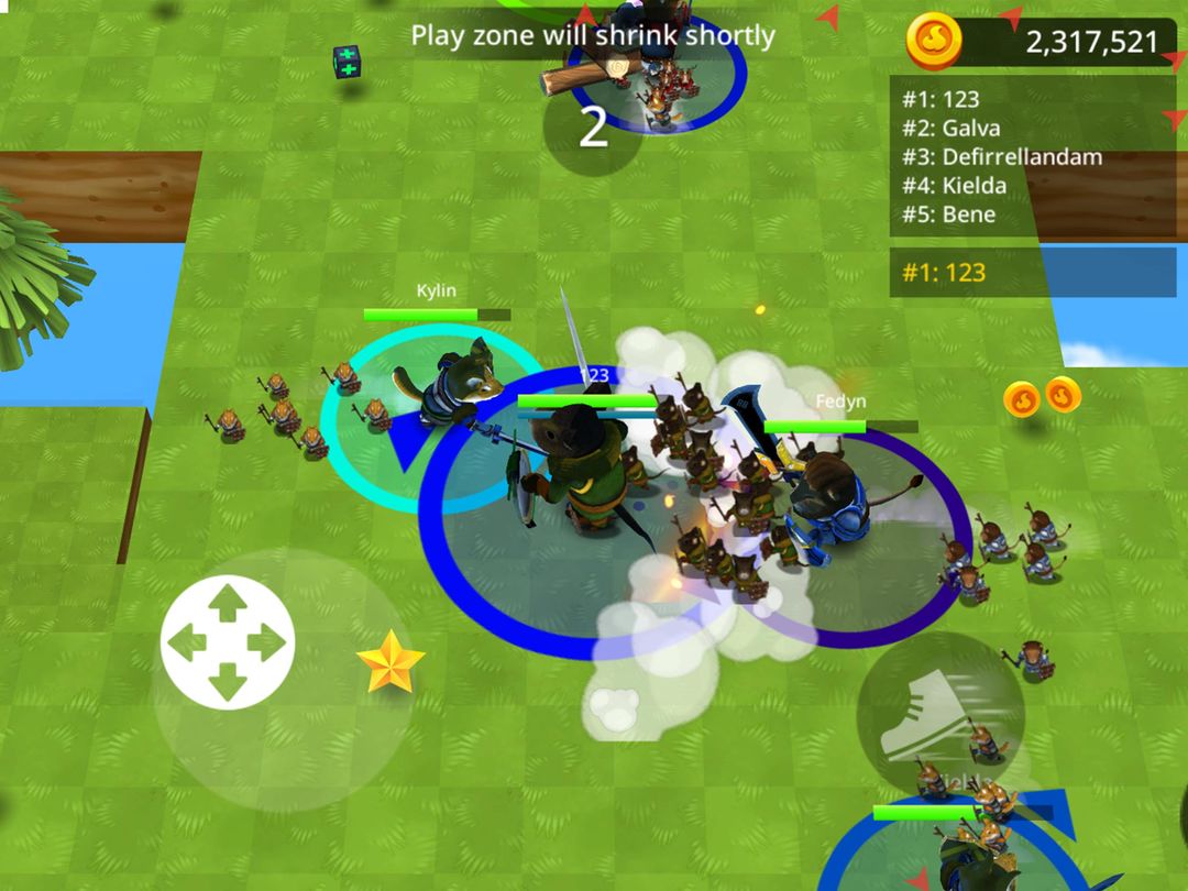 Epic Corps Battle .io - Multiplay Battle Royale ภาพหน้าจอเกม