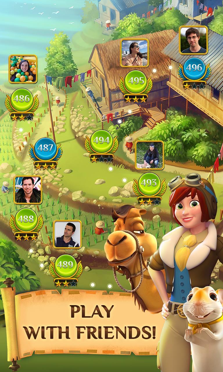 Pyramid Solitaire Saga Game Screenshot