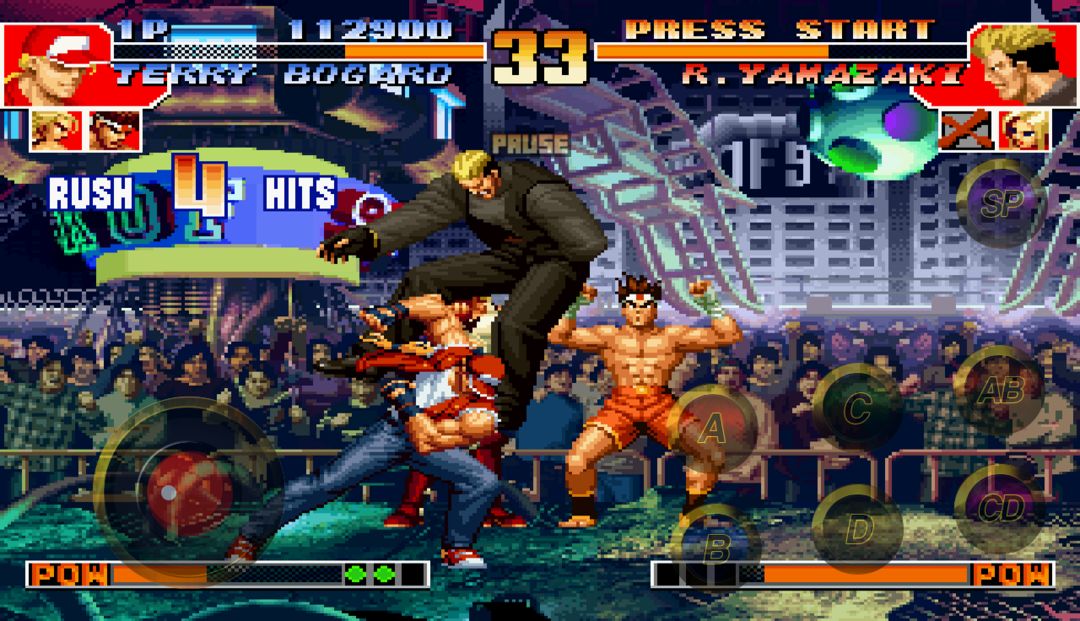THE KING OF FIGHTERS '97 게임 스크린 샷