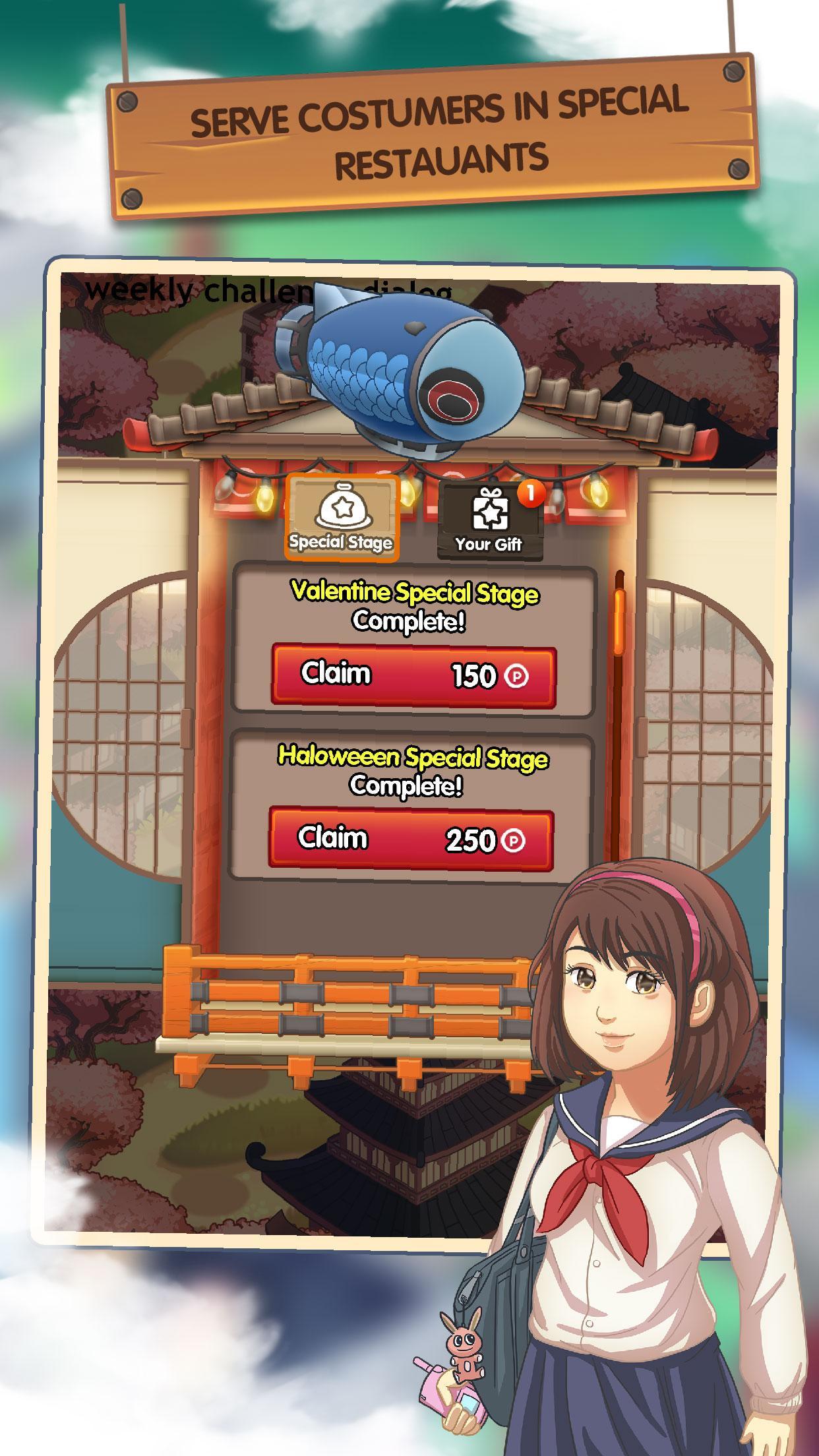 Japan Food Chain Game Screenshot