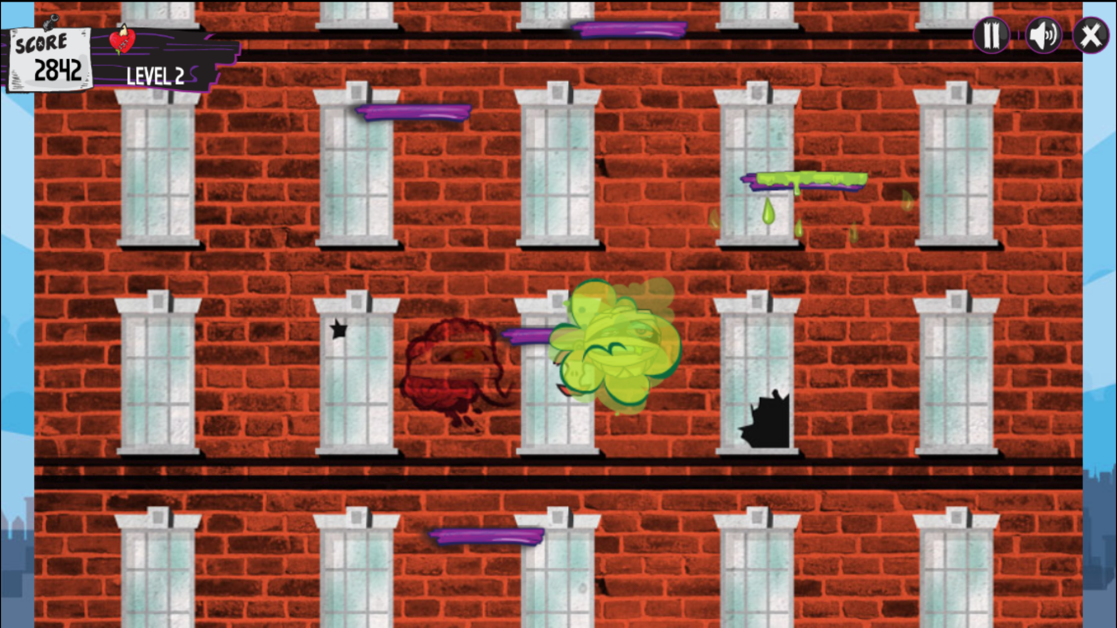 Madballs Arcade Game Screenshot
