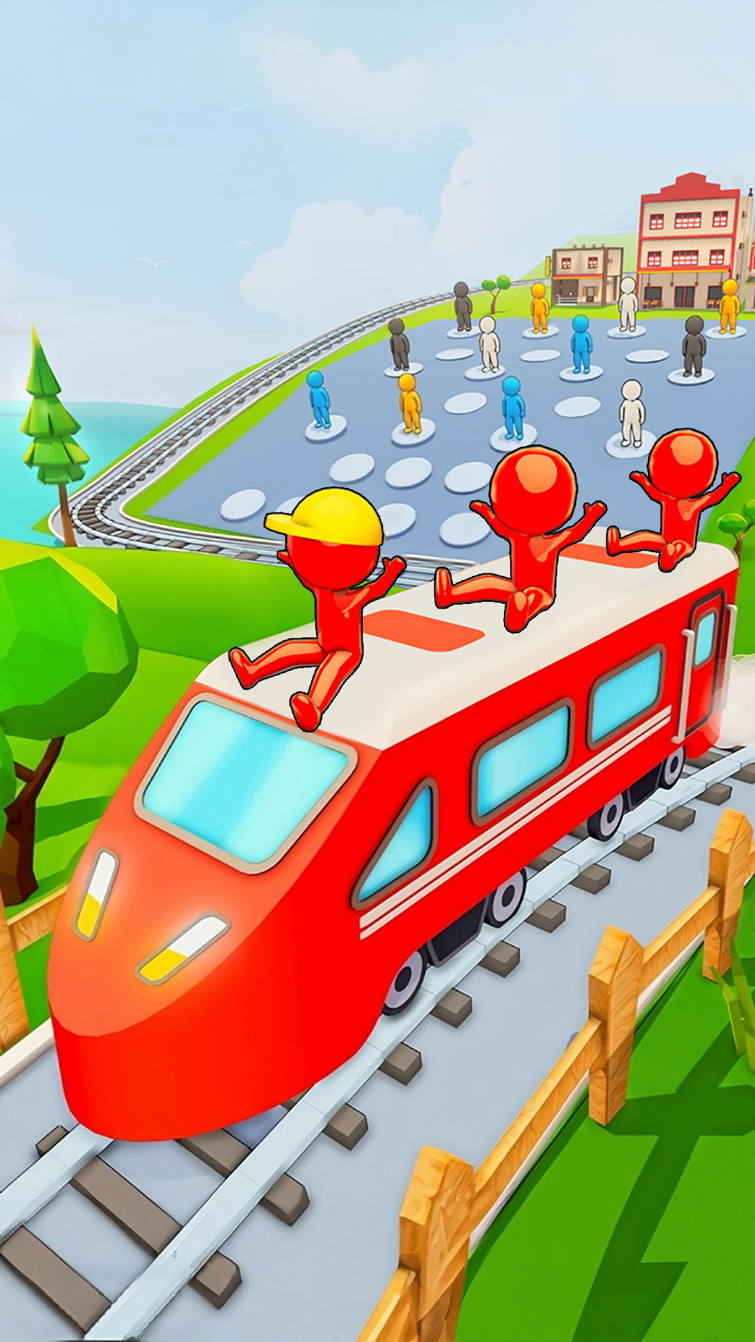 Скриншот игры Train Jam Passenger Simulator