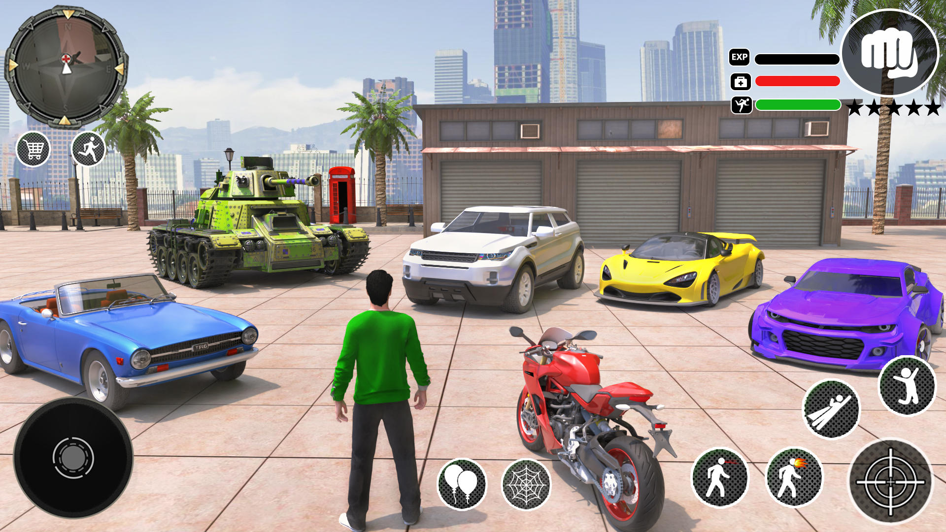 Crime Fighter Action Hero Game Game Screenshot
