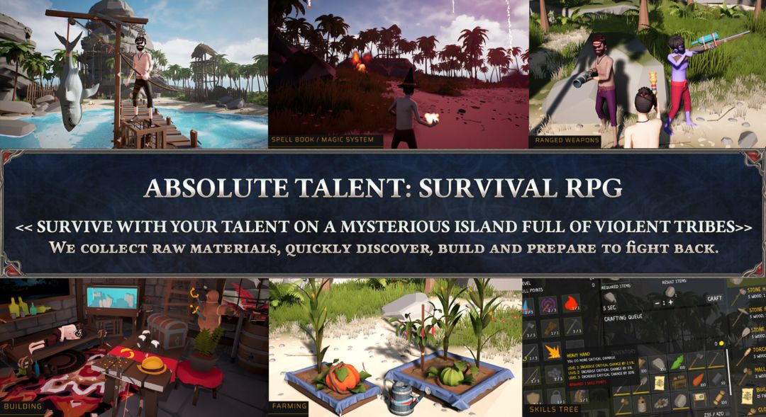 Absolute Talent: Survival RPG 게임 스크린 샷