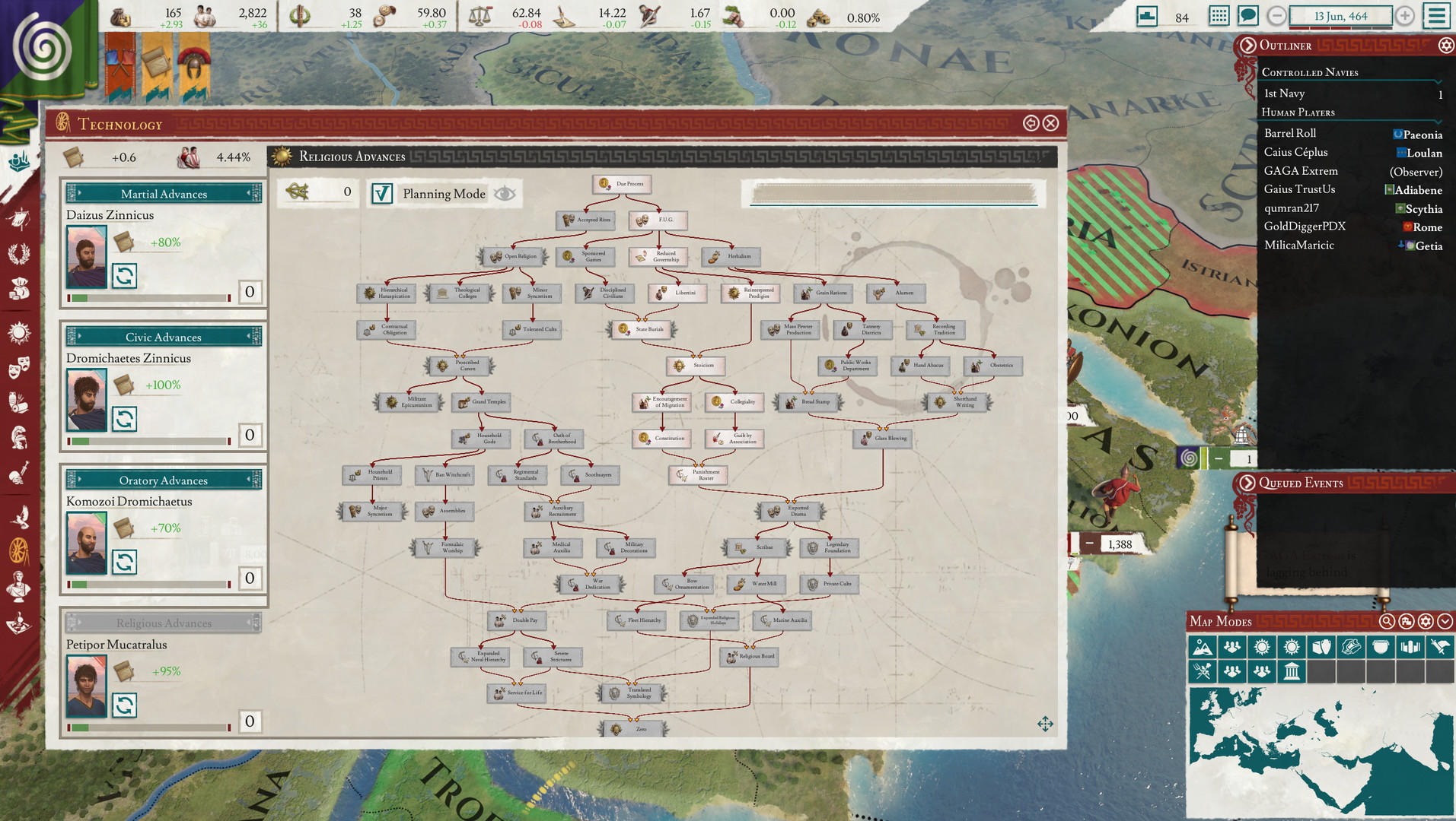 Imperator: Rome Game Screenshot