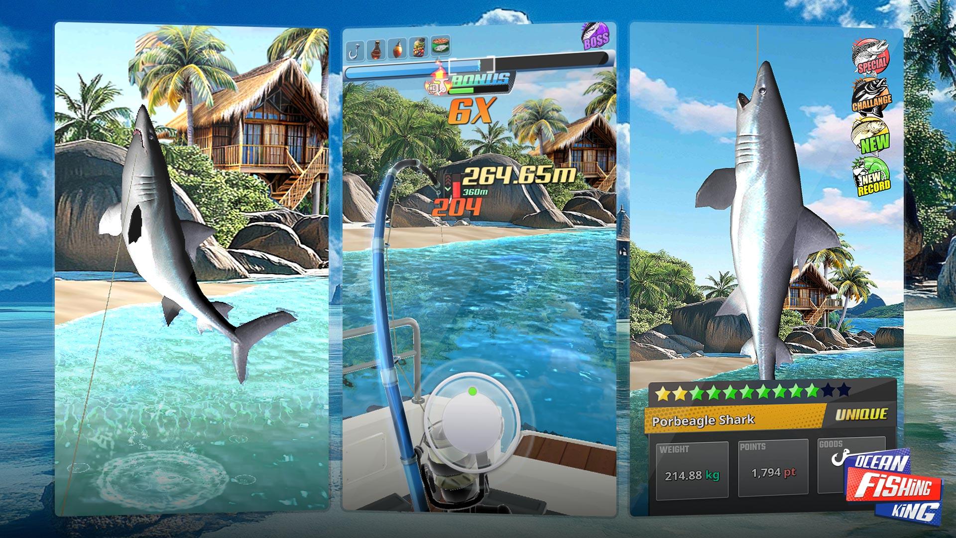 Ocean Fishing King ภาพหน้าจอเกม